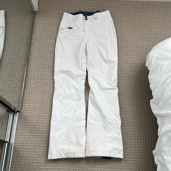 Obermeyer Malta White Ski Pants, size 6 - Picture 4 of 4